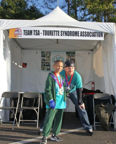 Uncle D and Jaylen Disney and TSA Buzz and Woody Best Friends Marathon 2011