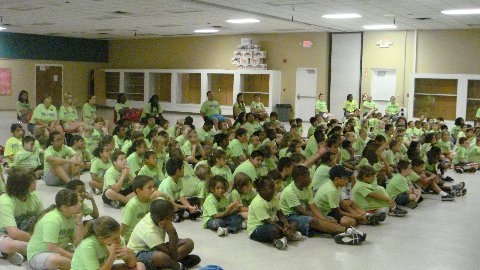 Camp R.O.C.K. Youth Program Jaylens Challenge Foundation - School Visit