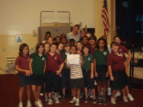 Bartow Elementary Academy Jaylens Challenge Foundation - School Visit