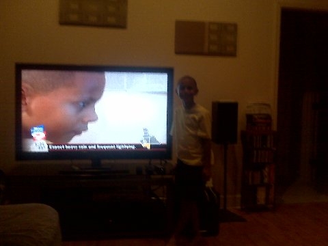 On the big screen TV Interview Jaylens Challenge